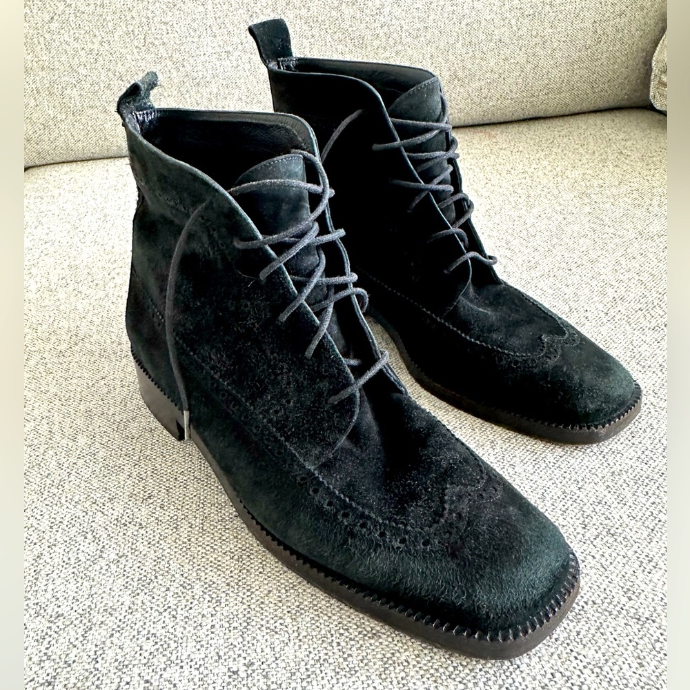 Joan David suede boots